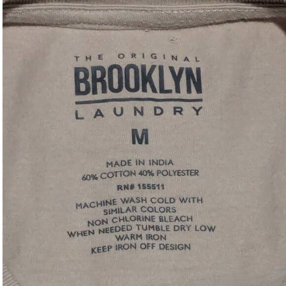 "Good Vibes Everyday All Day" Tan Men's Shirt - Picture 6 of 6